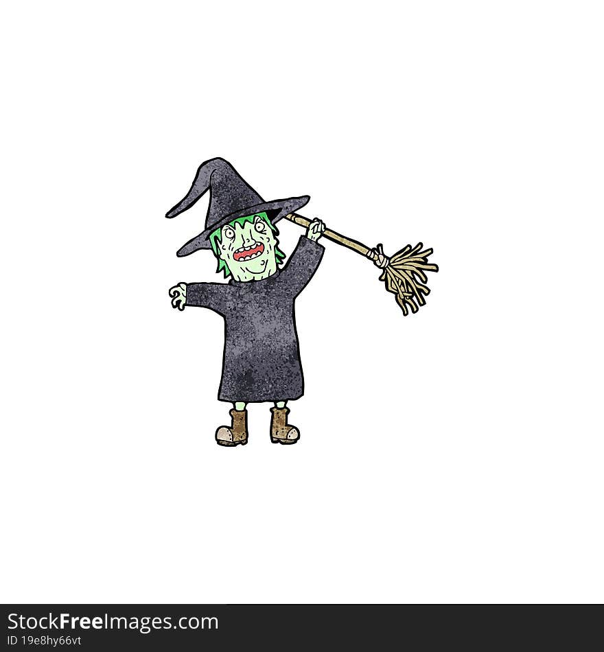 cartoon witch