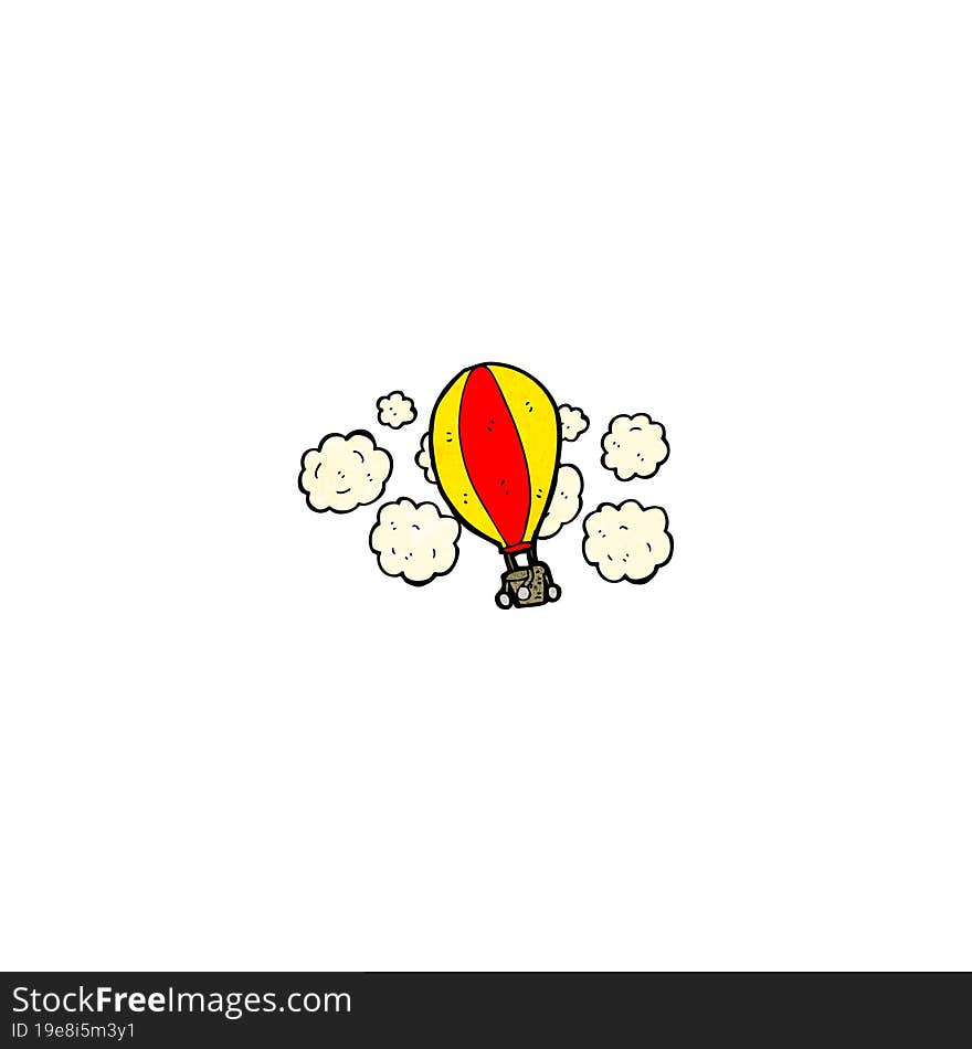 hot air balloon cartoon