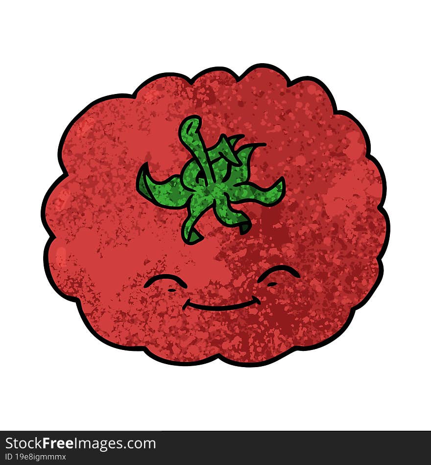 cartoon tomato. cartoon tomato