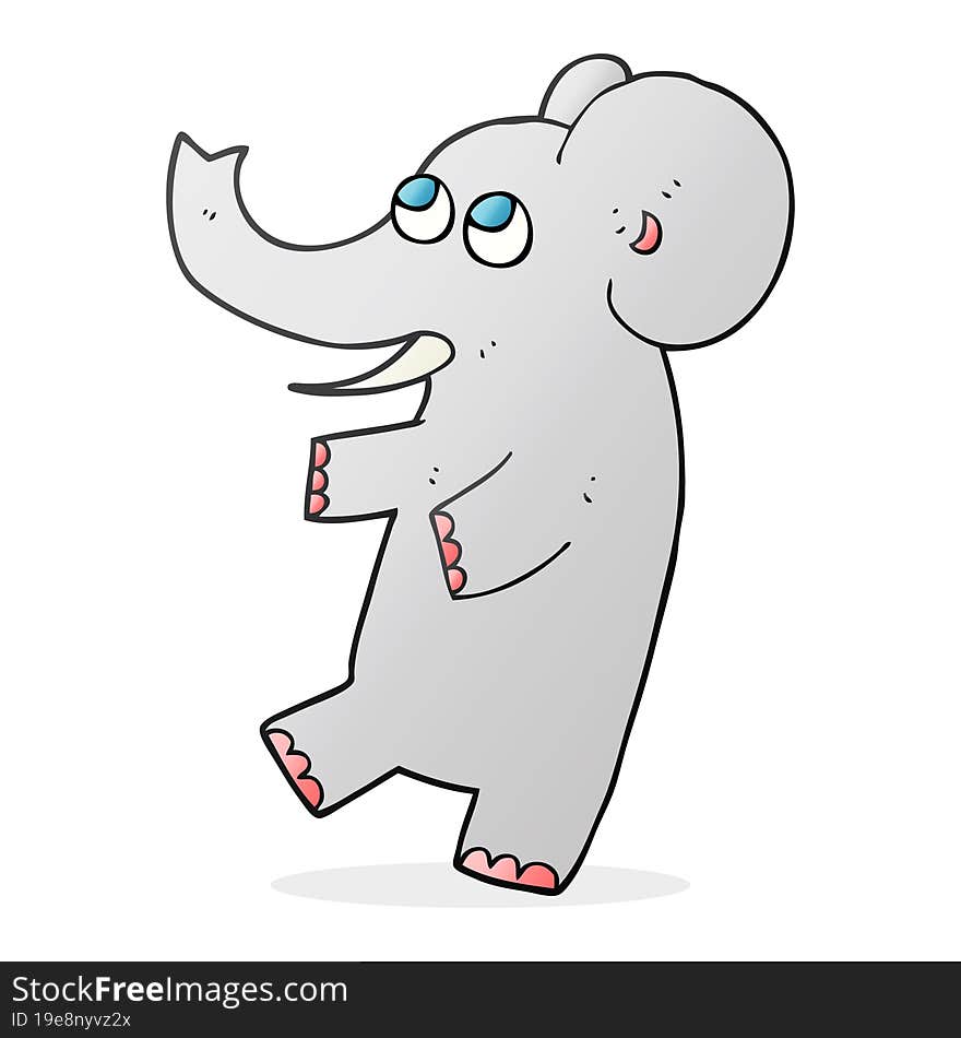 cartoon cute elephant