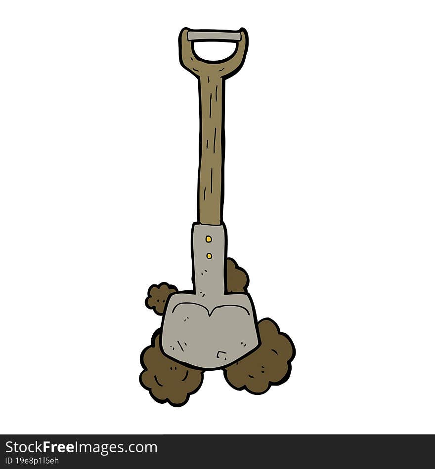 Cartoon Shovel