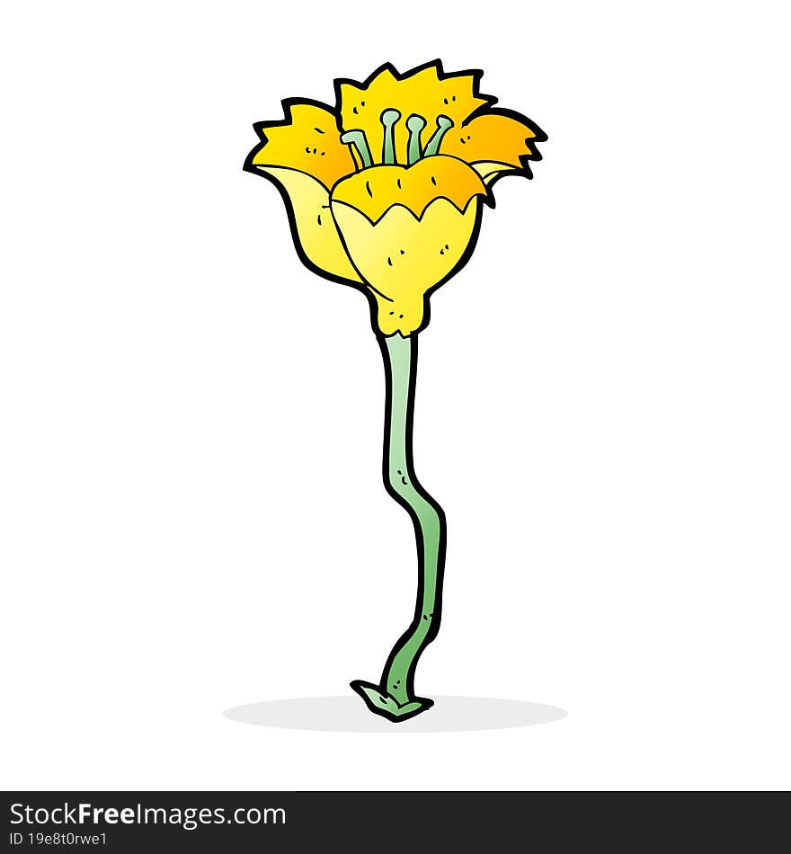 cartoon flower