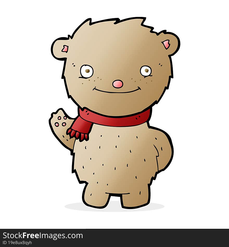 cartoon teddy bear