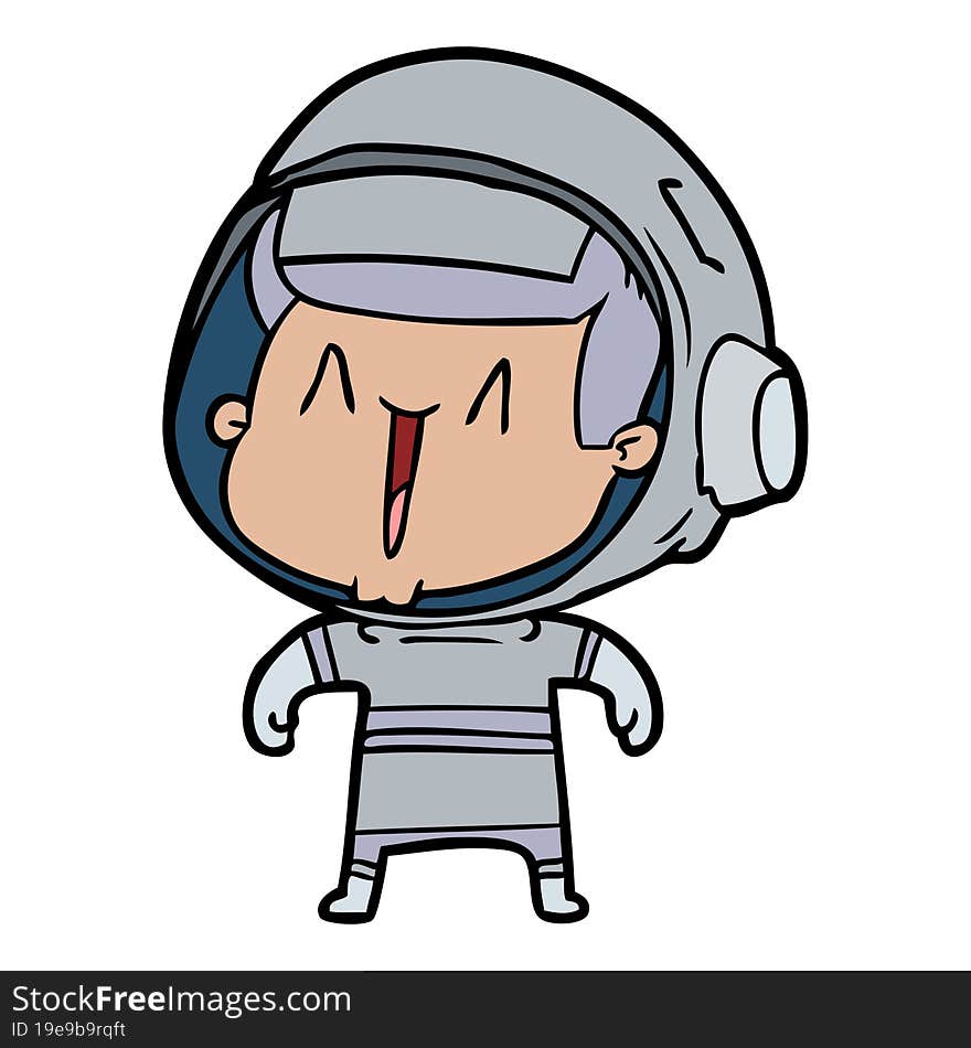 cartoon astronaut man. cartoon astronaut man