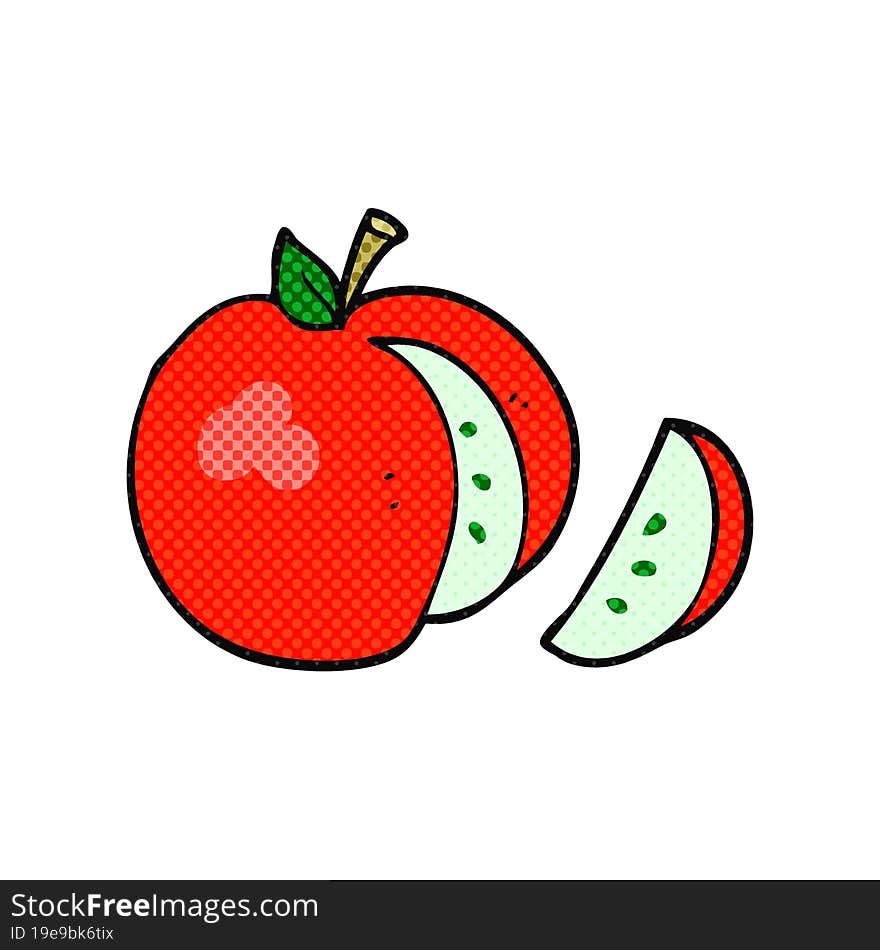 Cartoon Apple