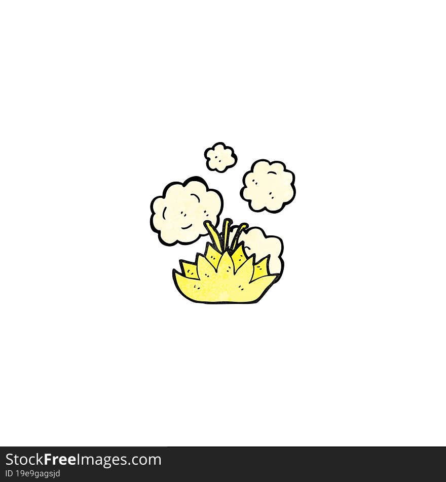 cartoon flower symbol