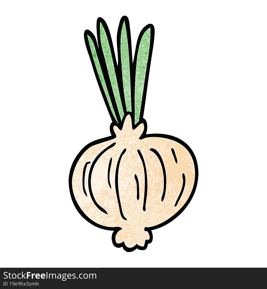 cartoon doodle onion