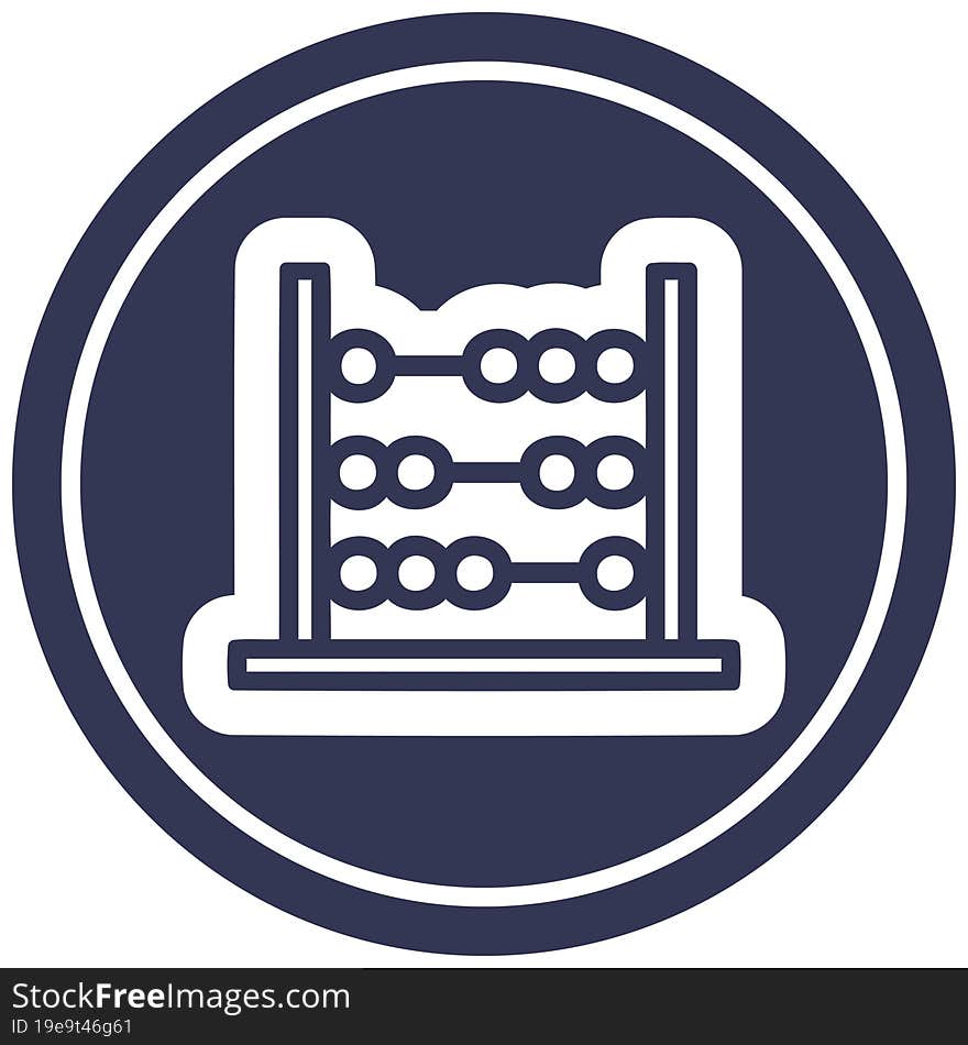 traditional abacus icon