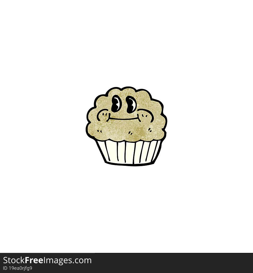 cartoon cupcake