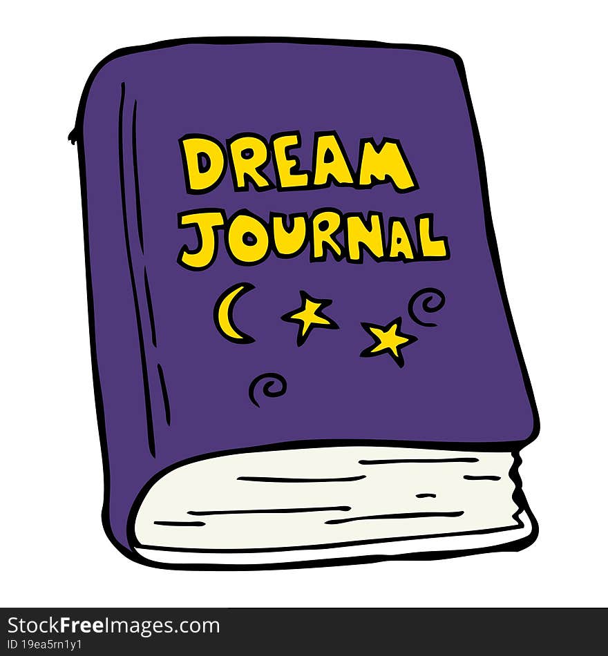 Cartoon Dream Journal