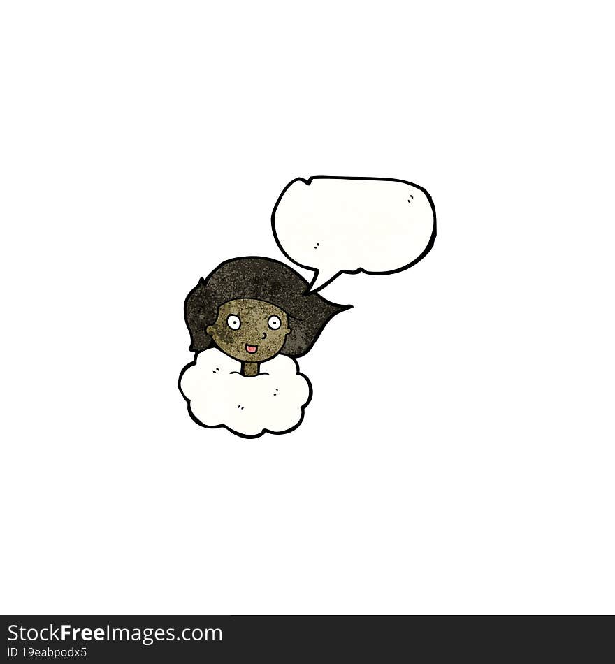 Head In The Clouds Cartoon