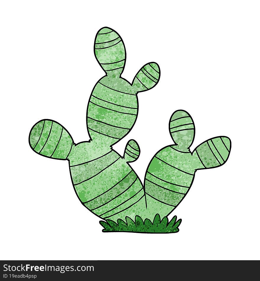 cartoon cactus. cartoon cactus