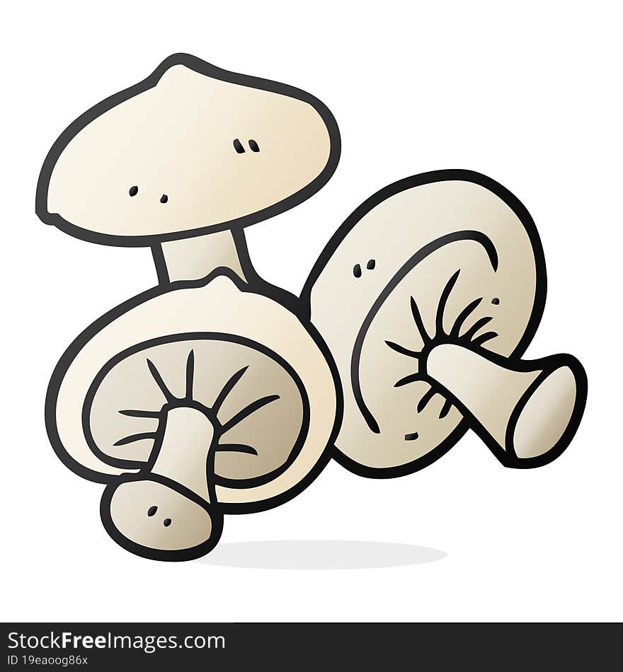 Cartoon Mushrooms