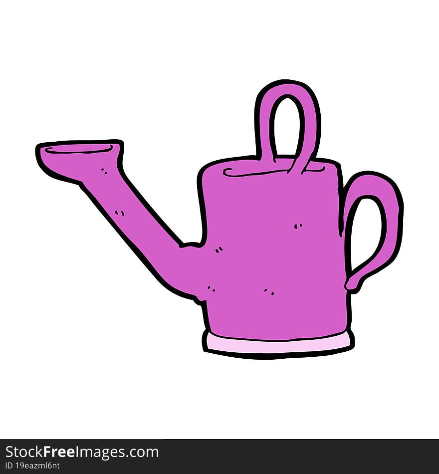 watering can cartoon