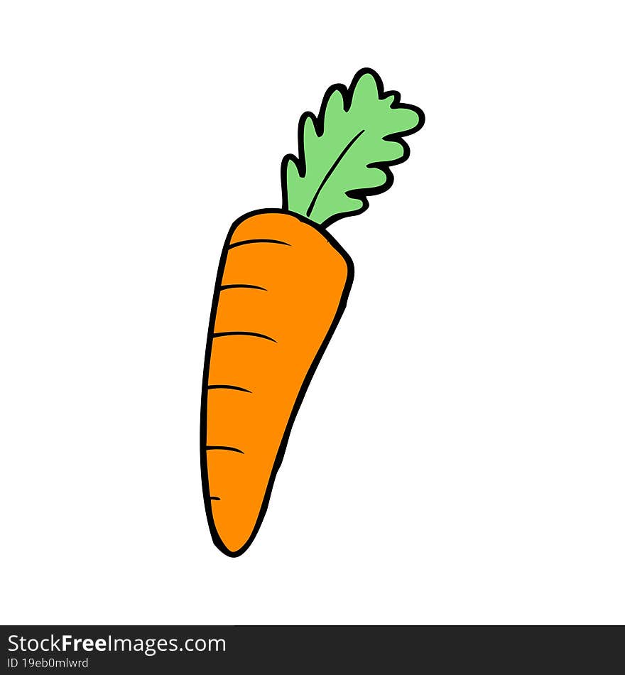 cartoon carrot