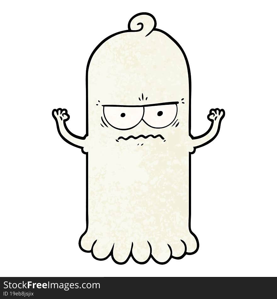 cartoon ghost. cartoon ghost