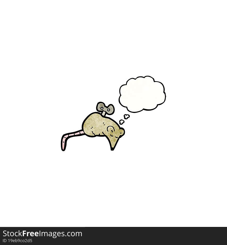 Wind Up Mouse Cartoon