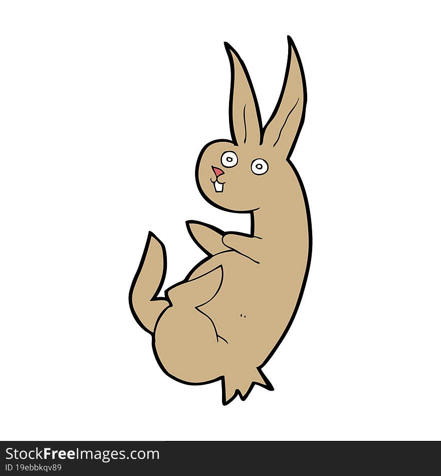 cue cartoon rabbit