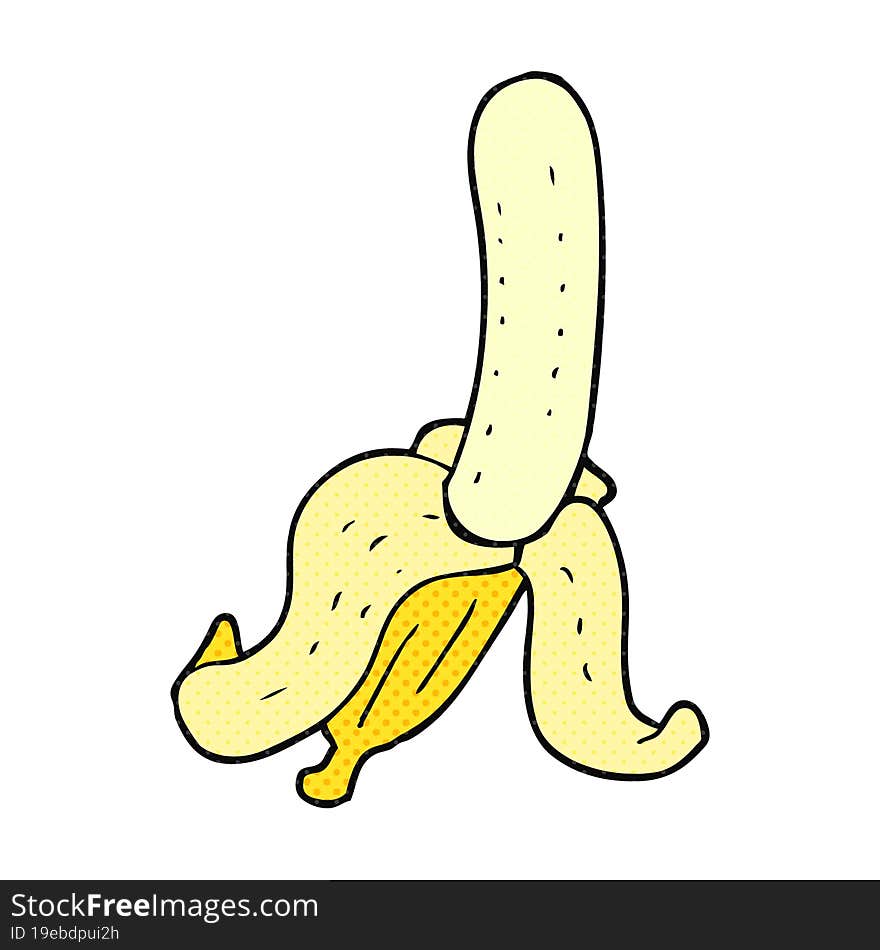 cartoon banana