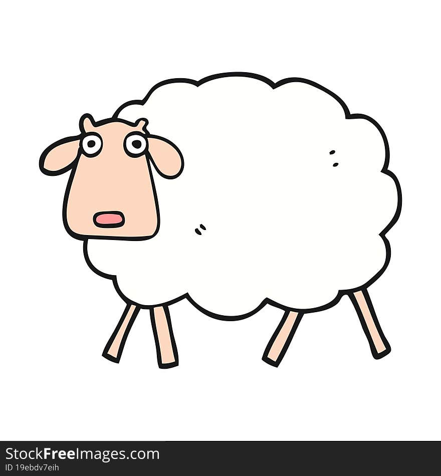 Cartoon Sheep