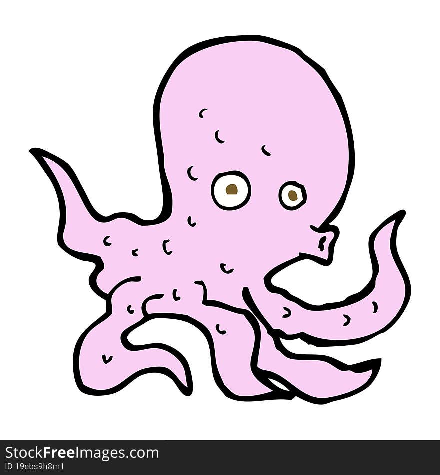 cartoon octopus