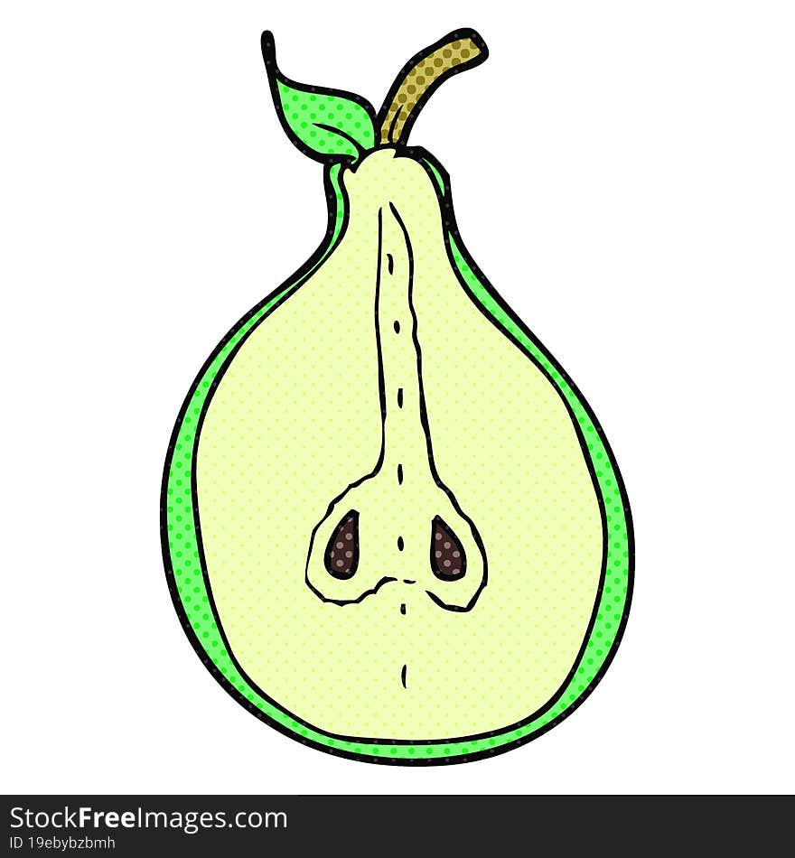 cartoon pear