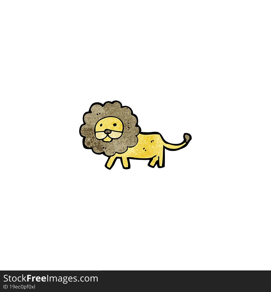 Cartoon Lion