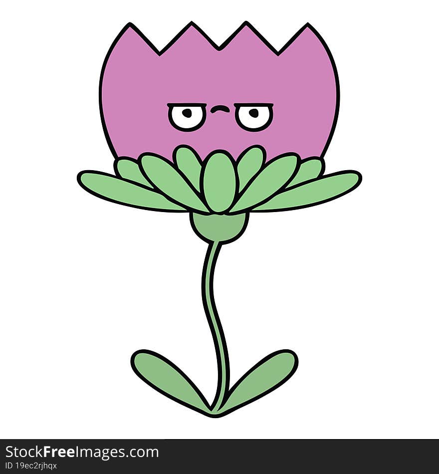 Cute Cartoon Flower