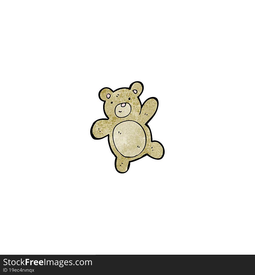 cartoon teddy bear