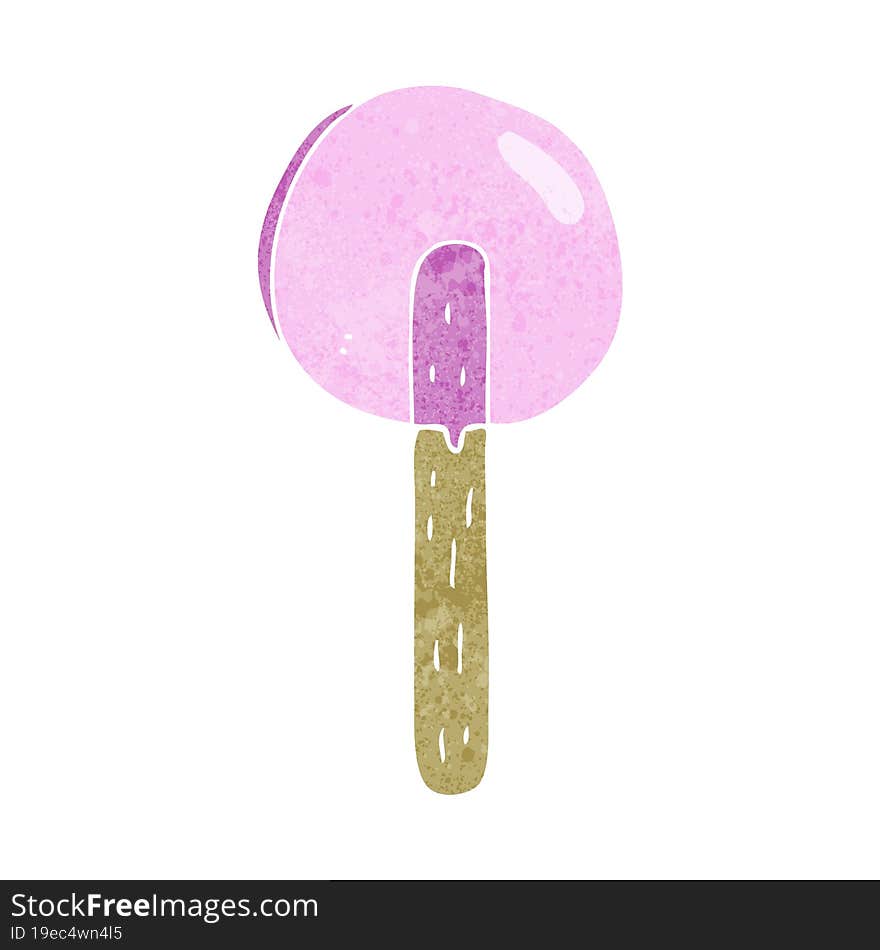 cartoon lollipop