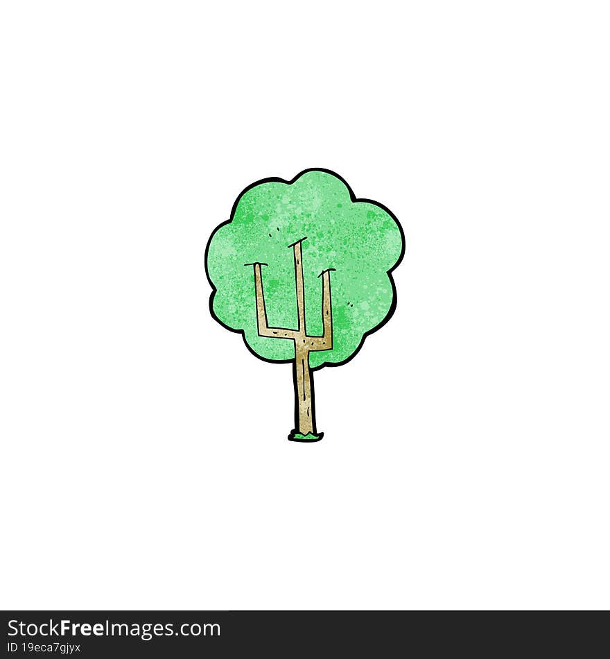 cartoon tree