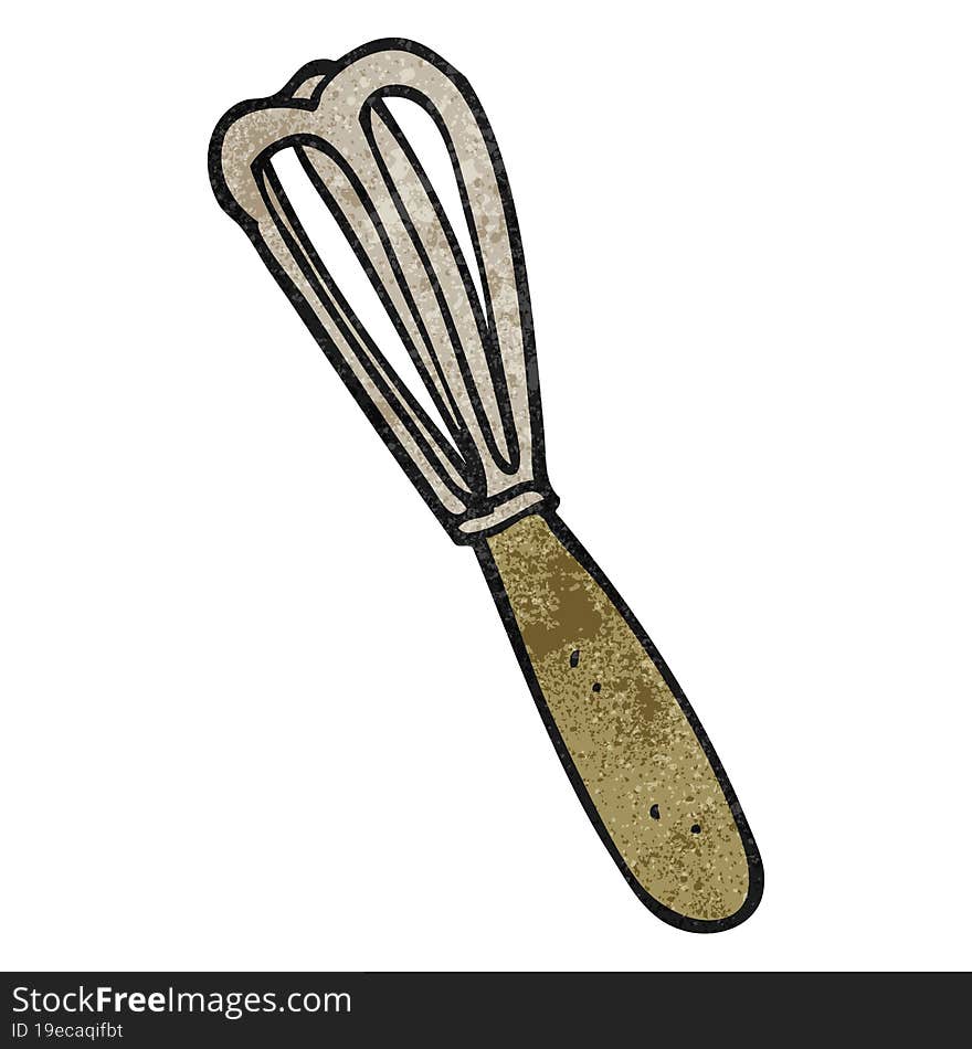 Textured Cartoon Whisk