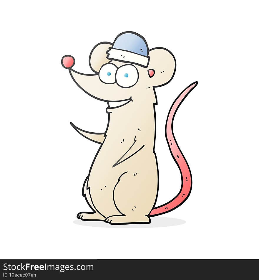 Cartoon Happy Mouse