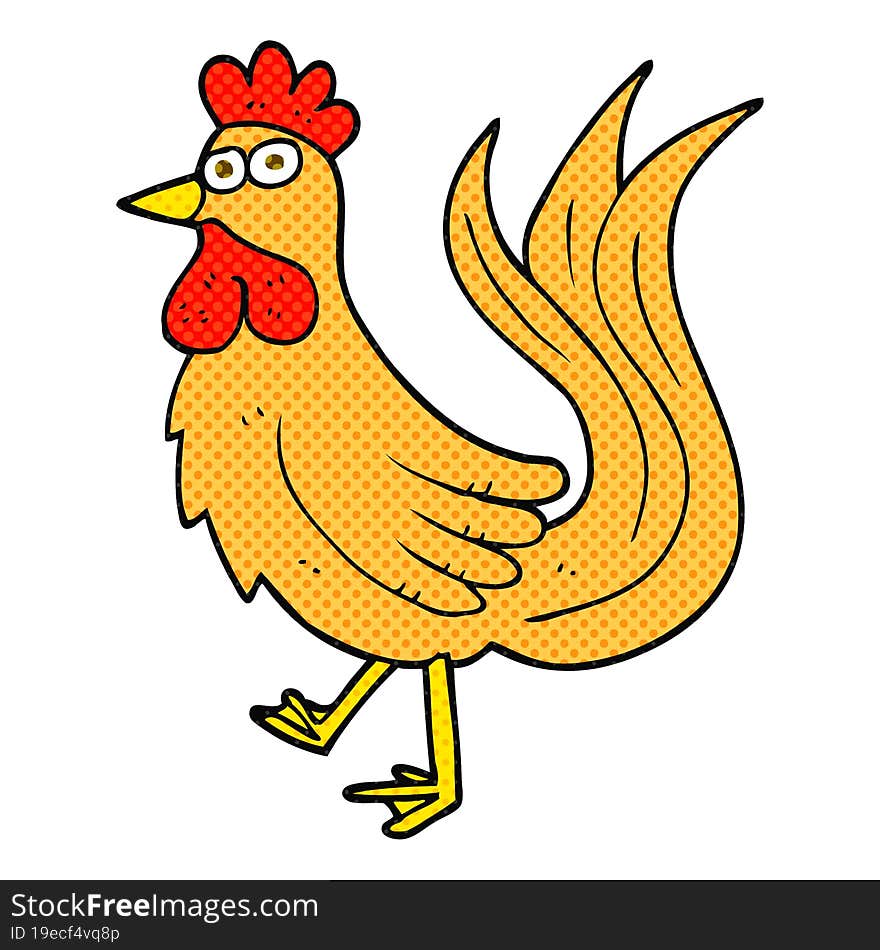 cartoon cock