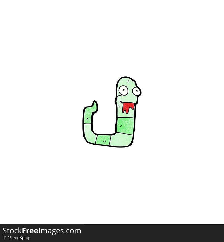 funny cartoon snake