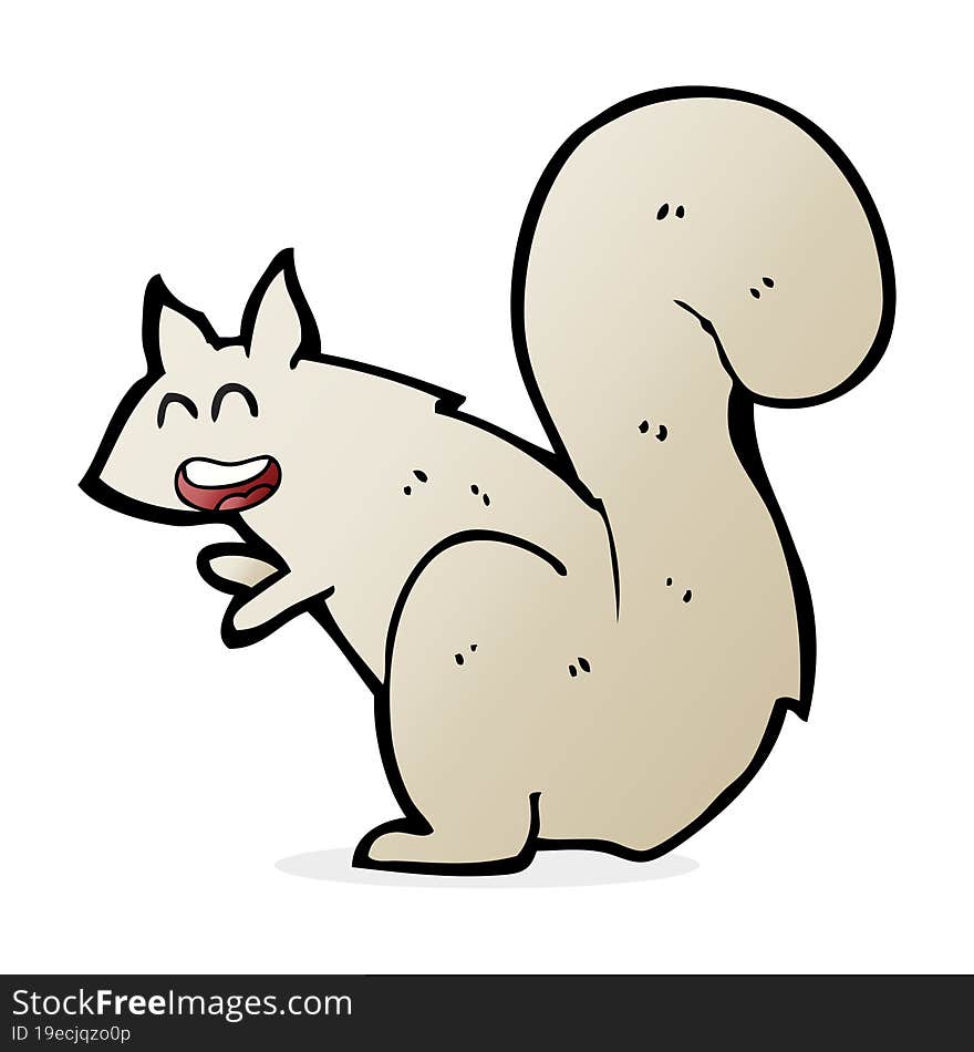 cartoon squirrel