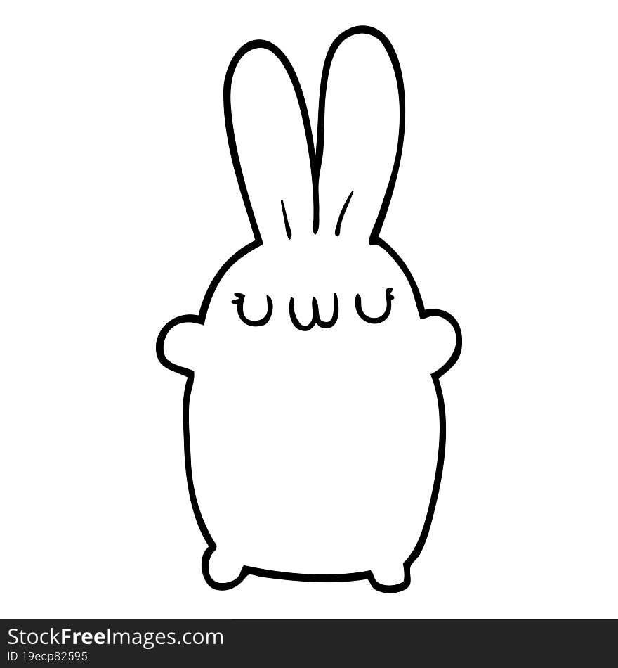 cartoon rabbit