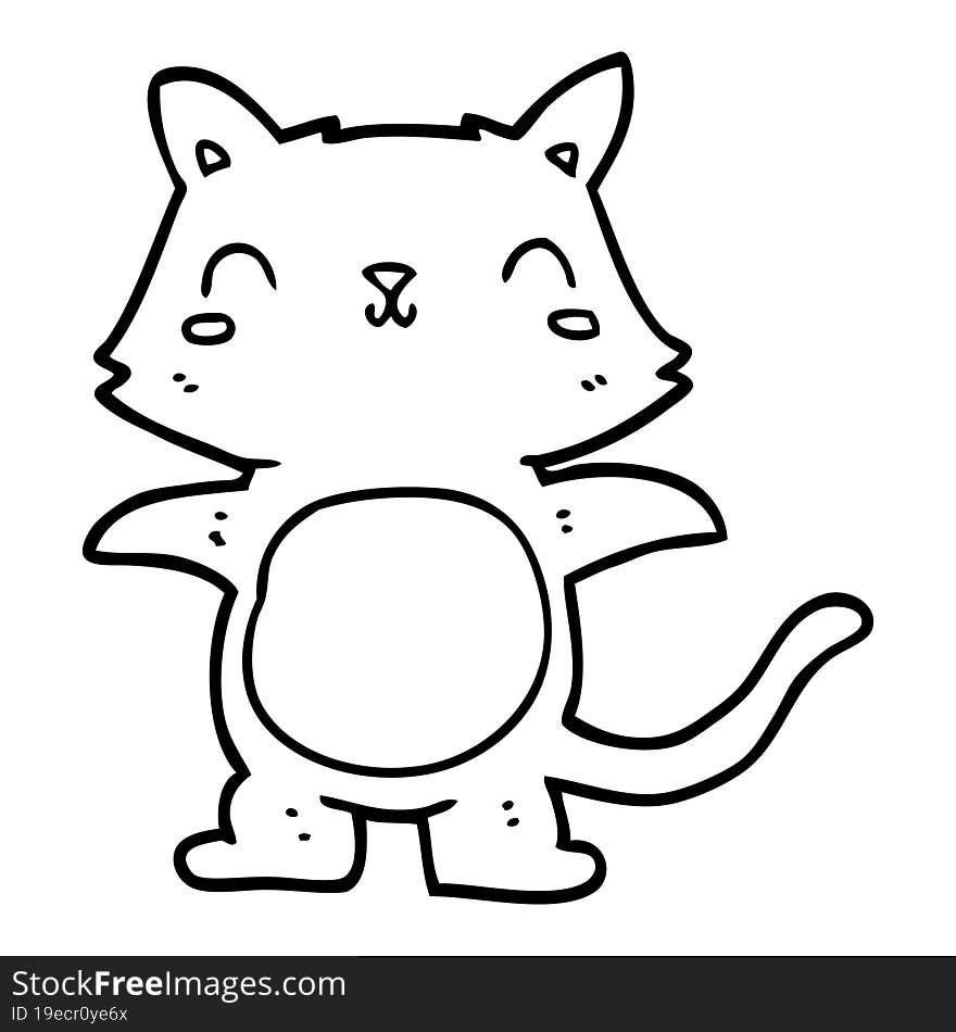 Cartoon Cat