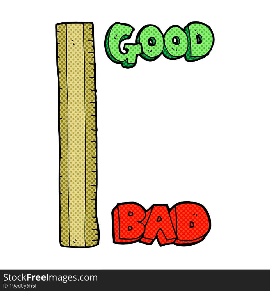 the measure of good and bad