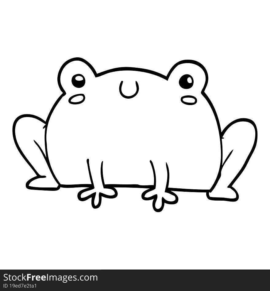 cartoon frog