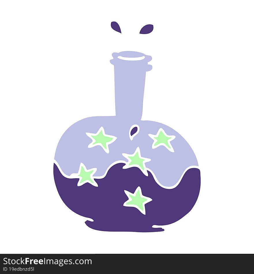 Cartoon Doodle Magic Potion