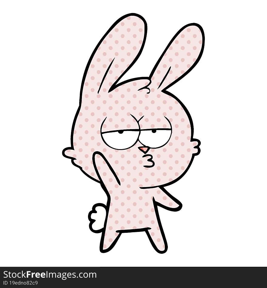 cute cartoon rabbit. cute cartoon rabbit