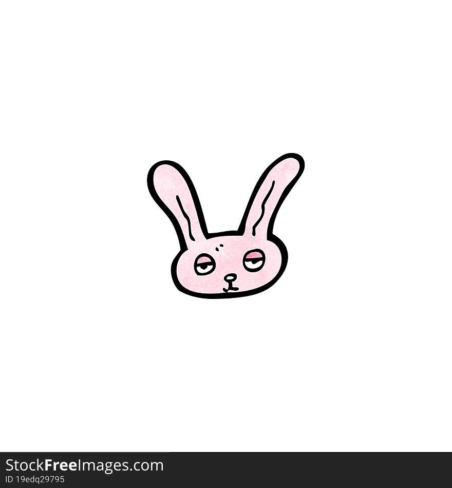 Cartoon Pink Bunny Rabbit