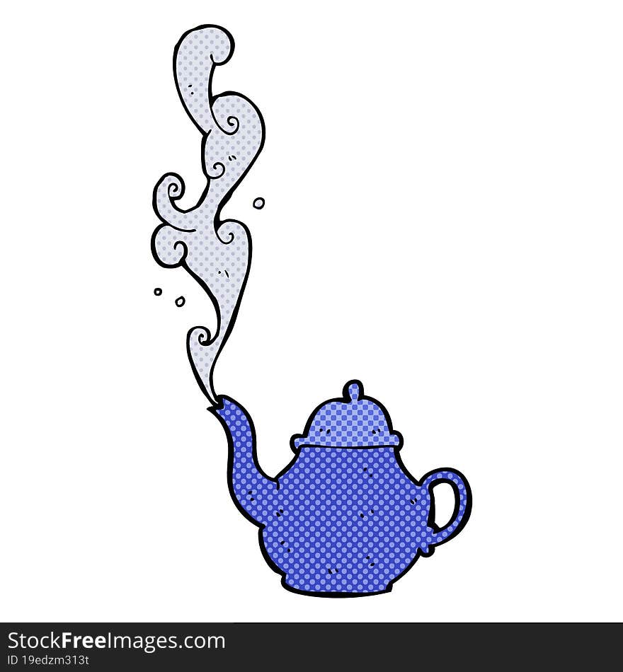 cartoon teapot