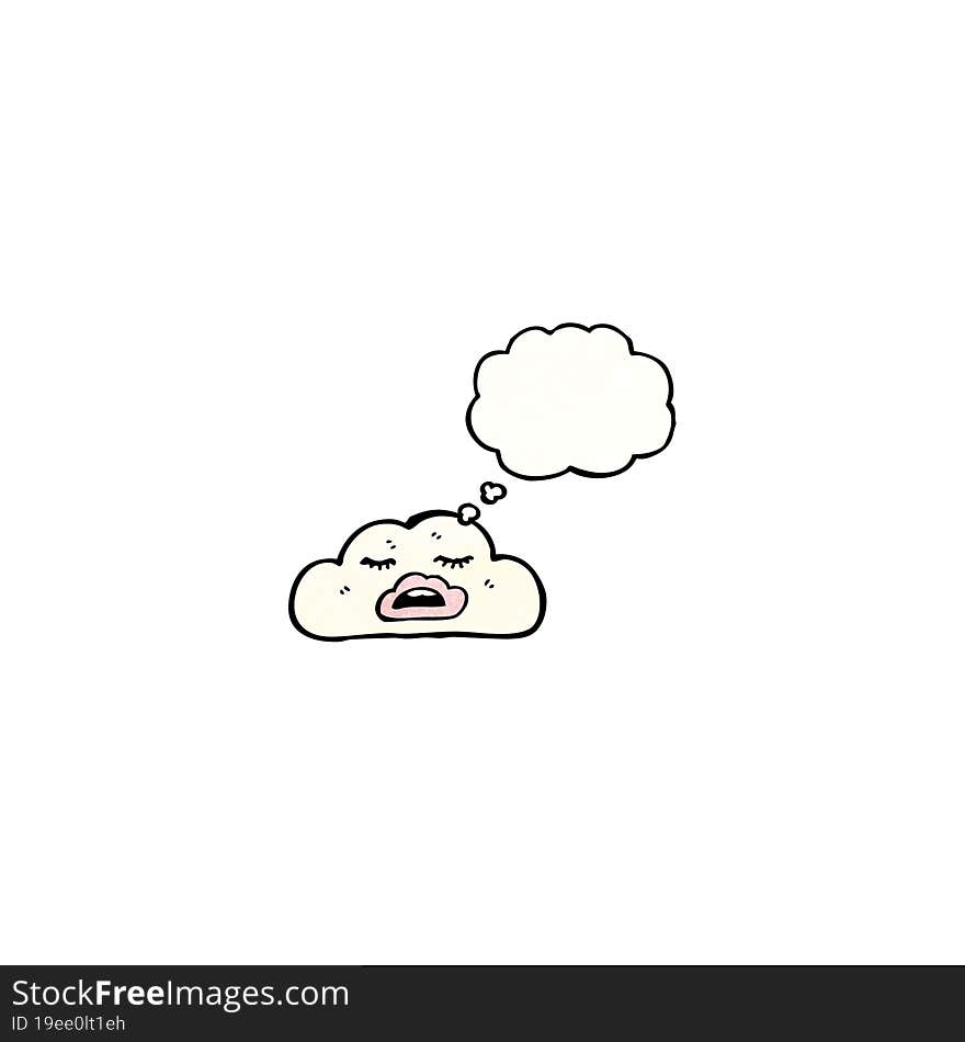 cartoon cloud