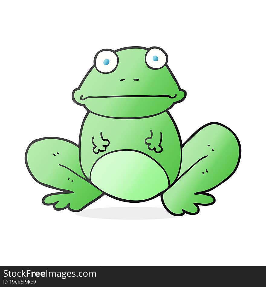 Cartoon Frog