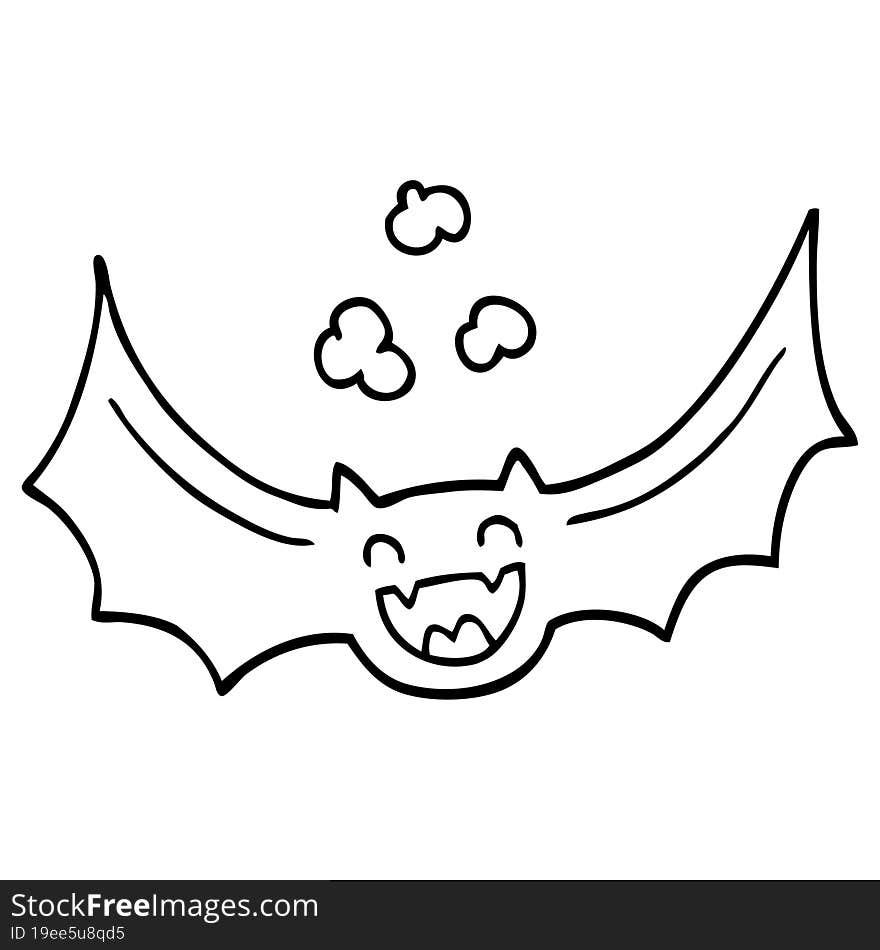 Cartoon Bat