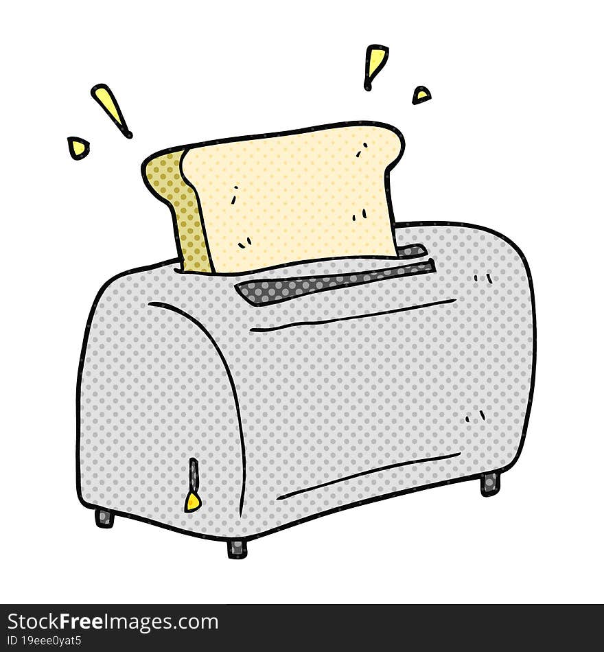 Cartoon Toaster