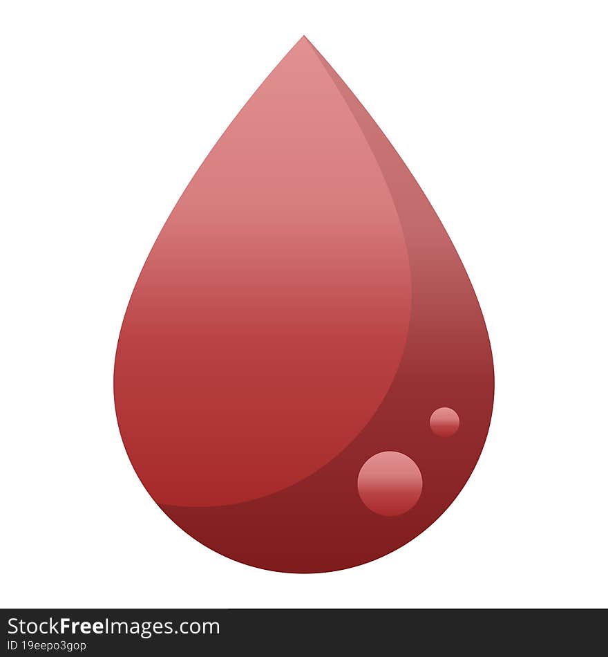 blood drop graphic vector illustration icon. blood drop graphic vector illustration icon