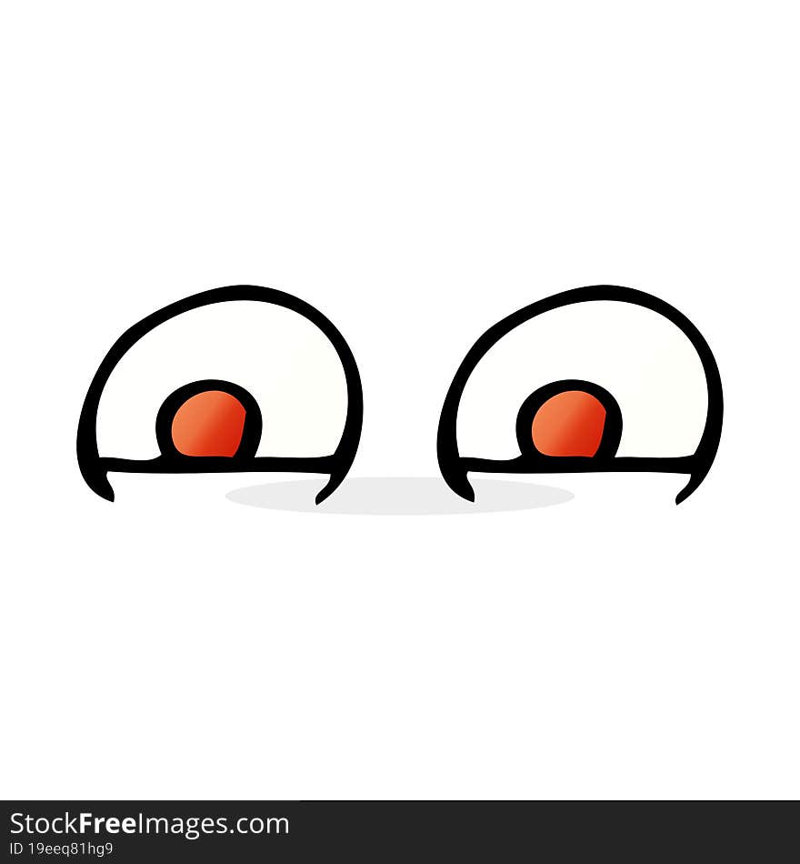 Cartoon Red Eyes